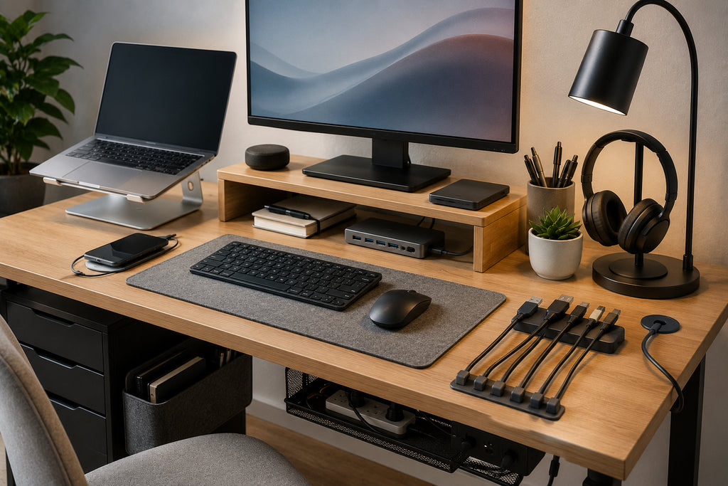 Most Useful Accessories for a Small Desk Setup