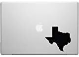 Texas Lone Star State Longhorn Pride Decal Sticker, Black 5" Vinyl for Cars, Laptops