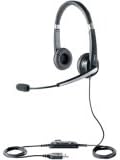 Jabra UC VOICE 550 MS Duo Lync Optimized Corded Headset for Softphone