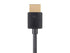 Monoprice High Speed HDMI Cable, Certified Premium, 4K@60Hz, HDR, 18Gbps, 6 Feet, Black - Ultra Slim Series