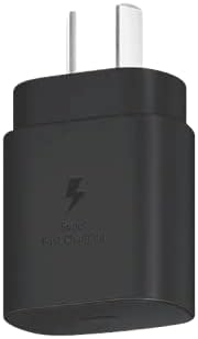 Fast Adaptive 25W Wall Charger for Alcatel 3X / 3v / 1v / 7/5 / Idol 4s / 5s with 4FT UrbanX USB C PD Cable - Black