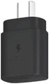 Fast Adaptive 25W Wall Charger for Alcatel 3X / 3v / 1v / 7/5 / Idol 4s / 5s with 4FT UrbanX USB C PD Cable - Black