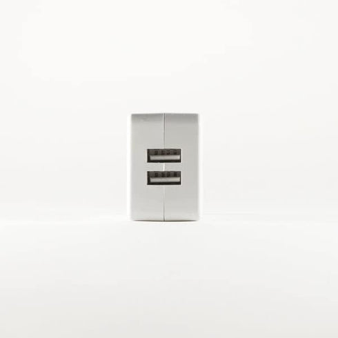 OMNIHIL 2-Port USB Charger with 15 Feet USB Cable Compatible with Motorola Sonic Rider Bluetooth in-Car Speakerphone