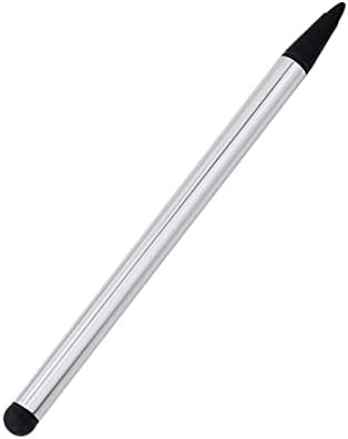 GMBYLBY 2-in-1 Capacitive Resistive for Touch Screen Pen for All for Touch Screen Tablets Phones Silver Black Pen