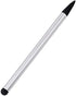 GMBYLBY 2-in-1 Capacitive Resistive for Touch Screen Pen for All for Touch Screen Tablets Phones Silver Black Pen