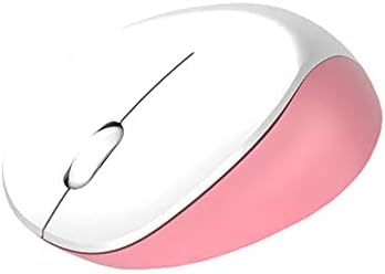 Impecca Pink Wireless Keyboard and Mouse Combo - Full-Sized Ergonomic Keyboard with Palm Rest, Spill Resistant