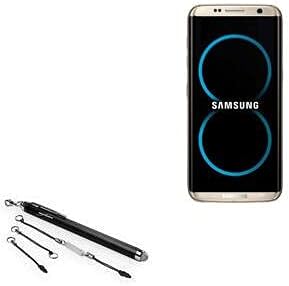 BoxWave Stylus Pen EverTouch Capacitive for Samsung Galaxy S8 - Jet Black, Fiber Tip Capacitive Stylus