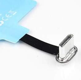 Wireless Charging Receiver Adapter for All Android Devices, Fast Smart Microchip Technology, USB Type-C, Samsung LG