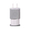 AUGEN 2 in 1 Silicone Charger Protector with Cord Wrap, iPhone Cord Organizer Cover for 18W/20W Power Adapter Case, Grey