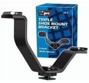 Vidpro VB-3 Triple Shoe Mounting Y-Bracket