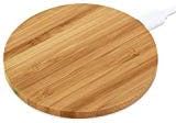 Fit for Apple Iphone12 Iphonoe 12 / Pro/Pro Max Bamboo Wood WOODED Fast Wireless Charger 7.5W for Samsung Galaxy S10/S10+/S10e/S9/S9+/S8/S8+/LG G7