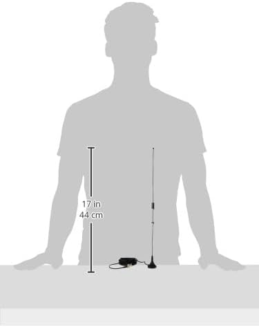 Tram VHF/UHF/800MHz1,300MHz Scanner Mini-Magnet Antenna with BNC-Male Connector