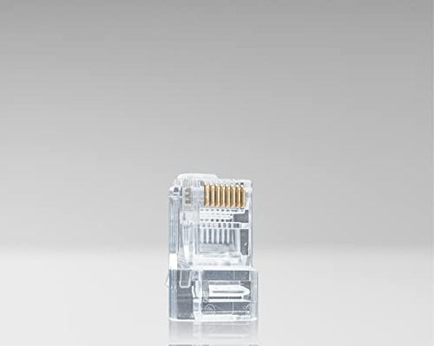 Jonard Tools RJ45-5100 CAT5e RJ45 Pass-Through Connectors for Network Cables (Pack of 100)