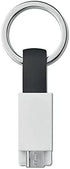 BoxWave Micro USB Keychain Charger Compatible with Plantronics Explorer 55 - Jet Black
