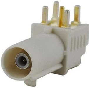 keisnoaja 2Pcs Fakra SMB B Male RF Coaxial Adapter, Fakra B Male PCB