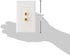 Monoprice Banana Binding Post - Two-Piece Wall Plate for 1 Speaker, Coupler Type, Gold