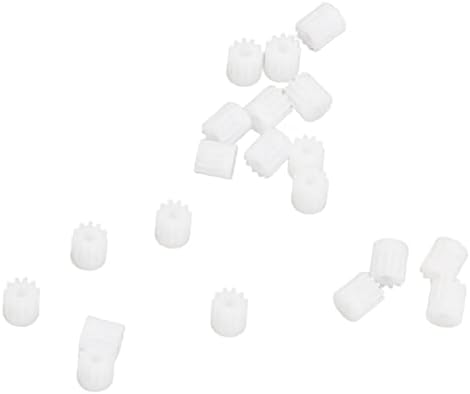 VGEBY RC Motor Plastic Gear,20pcs Plastic Motor Gear 1/24 for SCX24 11T