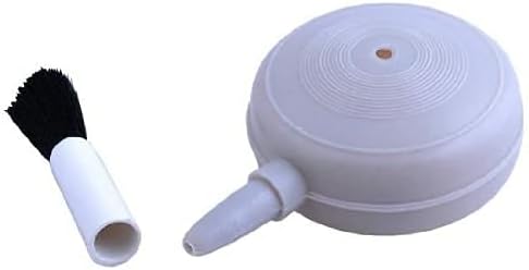 2 Air Dust Blower and Soft Brush for Digital Camera Lenses, LCD Screens, and Cleaning Keyboards