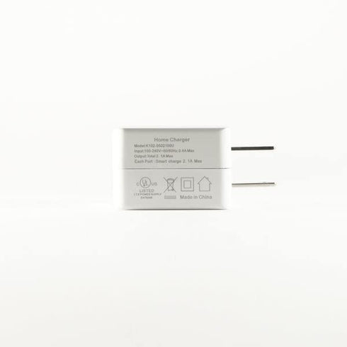 OMNIHIL 2-Port USB Charger 15 Feet USB Cable Compatible with Motorola Sonic Rider Bluetooth in-Car Speakerphone