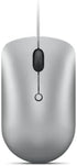 Lenovo 540 USB-C Wired Connection Computer Mouse for PC, Laptop, Computer with Windows or Chrome OS - Ambidextrous Design - 4 Button - Compact Size - Cloud Grey by Lenovo