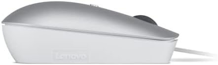 Lenovo 540 USB-C Wired Connection Computer Mouse for PC, Laptop, with Windows or Chrome OS - Ambidextrous Design, 4