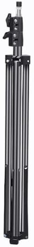 Fotoleey -1.2 Extendable Tripod Stand for Nex Playground Security Camera Phone Meters Ground Stand, with Phone Clip