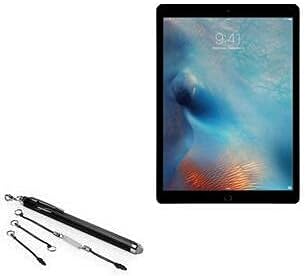 BoxWave Stylus Pen for iPad Pro 12.9" (1st Gen 2015) - EverTouch Capacitive Stylus, Fiber Tip Jet Black Pen