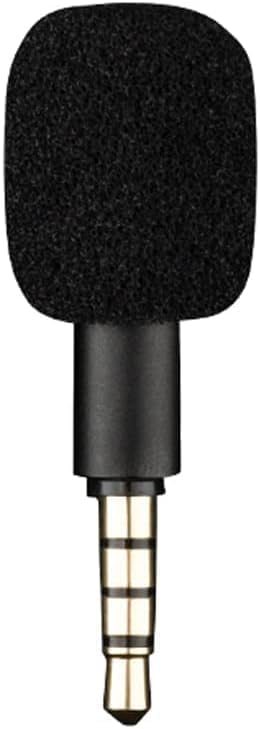 Bwexxt Black 4 Pole Mini Portable Microphone Jack 3.5mm Aux 4 Pole/ 3