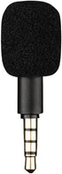 Bwexxt Black 4 Pole Mini Portable Microphone Jack 3.5mm Aux 4 Pole/ 3
