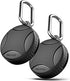 Encased Waterproof Airtag Case Compatible with Apple Airtag Keychain Holder, Black (2)