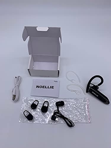 Bluetooth Earpiece, Wireless Handsfree Noise Cancelling In-Ear Headset Earbuds for Driving and Leisure