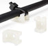 QualGear CM2-W-100-P Cable Tie Mount, White