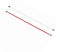 Signal Antenna Flex Cable Replacement for Samsung Galaxy A23 5G A236U Red+White