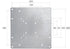 Mount Plus 1056 200 200 23" 42" Mount World VESA x Universal Adapter for Medium Mounts (Adapter can be used for tv from