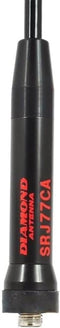 Diamond Antenna SRJ77CA Dual-Band 144/430 MHz HT Antenna for Handheld Radios High-Gain VHF/UHF Portable