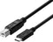 Type C Printer Cable Compatible with MacBook Pro MacBook Air M1 Mac