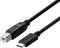 for iPhone 15 Printer Cable 6.6FT, USB B to USB C Printer