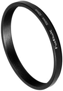 Fotodiox Metal Step Down Ring, Anodized Black Metal 55mm-52mm