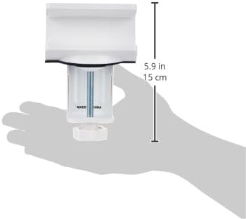Monoprice Desk Clamp Holder for Surge Protectors, Power Strips, USB Hubs - White, Designed for Sit-Stand Desks