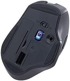 Verbatim Silent Ergonomic Wireless Blue LED Mouse in Graphite