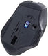 Verbatim Silent Ergonomic Wireless Blue LED Mouse in Graphite