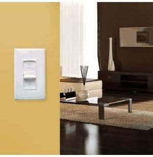 OSD 100W In Wall Volume Control for Home Speakers, Impedance Matching, Slider White VMS100