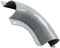 Electriduct 90° Elbow for 2" Plastic Flanged Wire Guard Cable Raceway - White