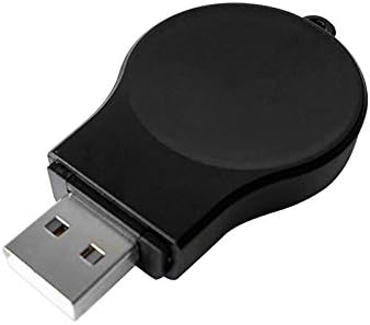 Portable USB Wireless Car Charger Keychain for Samsung Galaxy Watch 4/5, 5 Pro, Classic, 3, Active & Active2