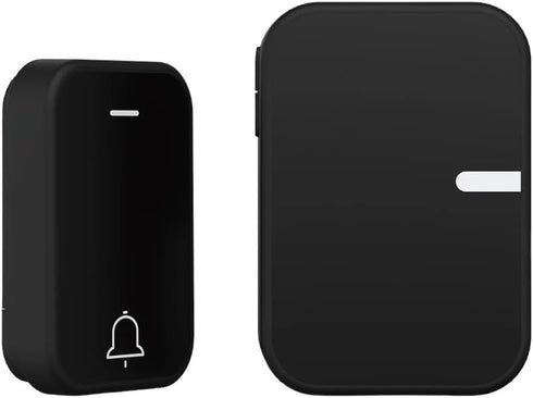 Self-Powered Push Button Wireless Digital Ring Doorbell, High Volume, 38 Ringtones, Waterproof Door Bell