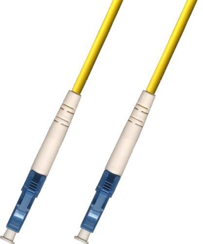 1M Singlemode Simplex Fiber Optic Cable, LC to LC (9/125)