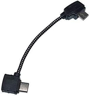 BTG Nylon Braided Type-C USB Data Cable for DJI Mavic Mini/Mini SE/Mavic Pro/Mavic Air/Mavic 2 Pro Zoom