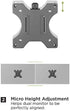 Mount Plus MP-XMA-03 Adapter VESA Mount Quick Release Bracket Kit | Stand Attachment and Wall Mount Removable VESA