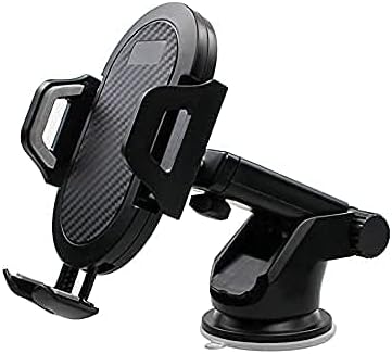 LEEMASING Universal 360 Phone Holder Adjustable Windshield Dashboard Sticky Pad Stand Car Mount