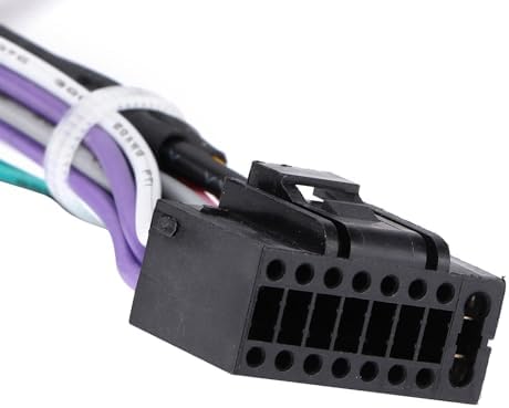 Radio Wiring Harness Adapter with Canbus Box, Car Power Cable Replacement for F30/F10/X5/E46/E39/E53